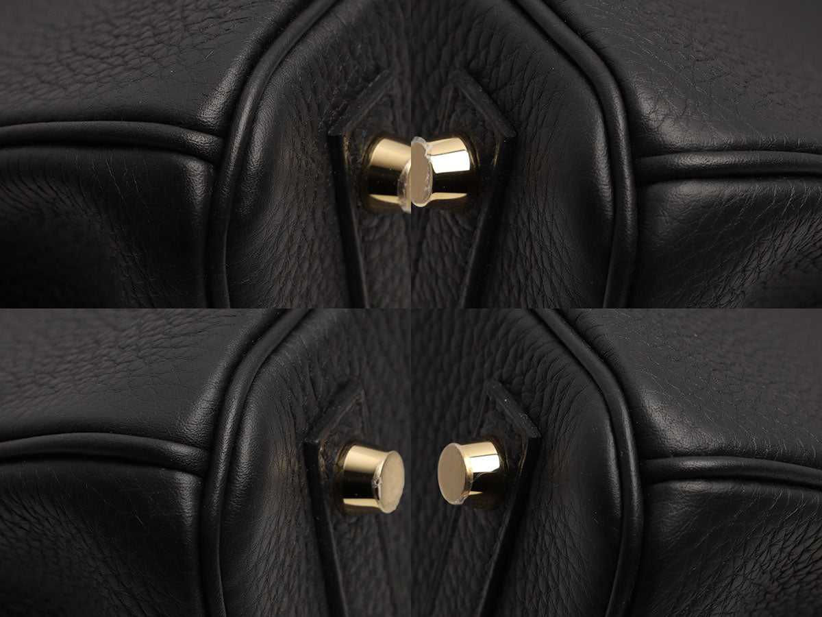 Hermès 30cm Black Togo Birkin 3-in-1 - Image 9