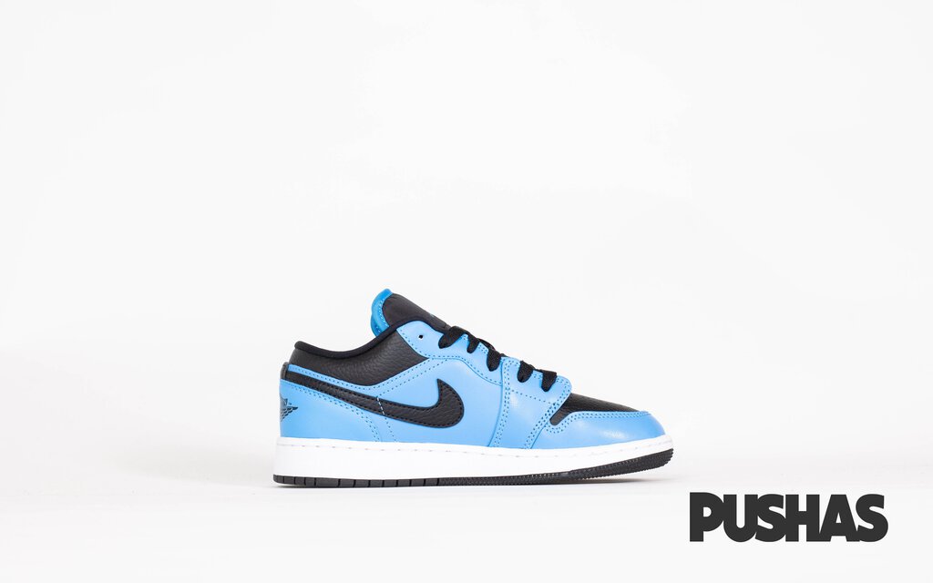 Air Jordan 1 Low 'University Blue Black' GS - Image 4