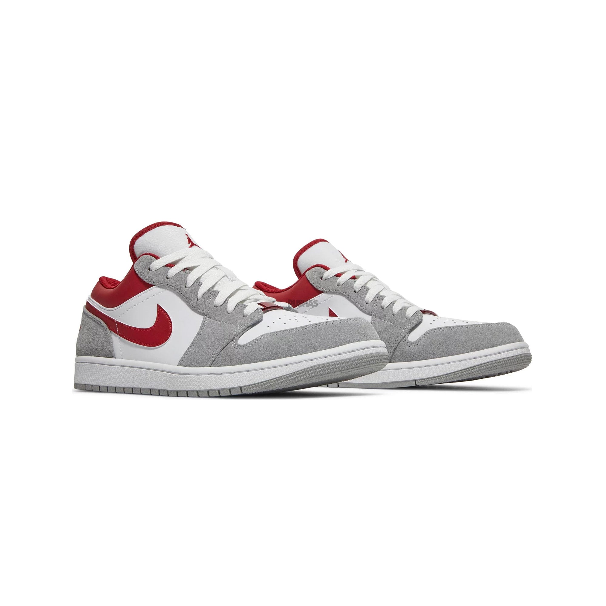 Air Jordan 1 Low SE 'Light Smoke Grey Gym Red' (2021) - Image 2