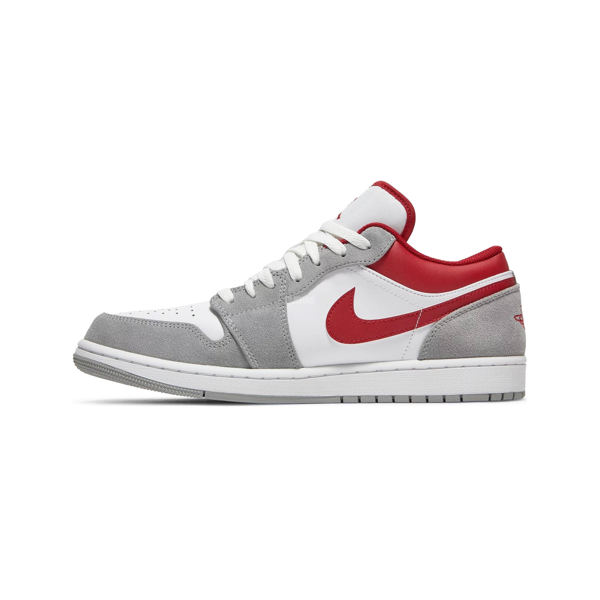 Air Jordan 1 Low SE 'Light Smoke Grey Gym Red' (2021) - Image 5