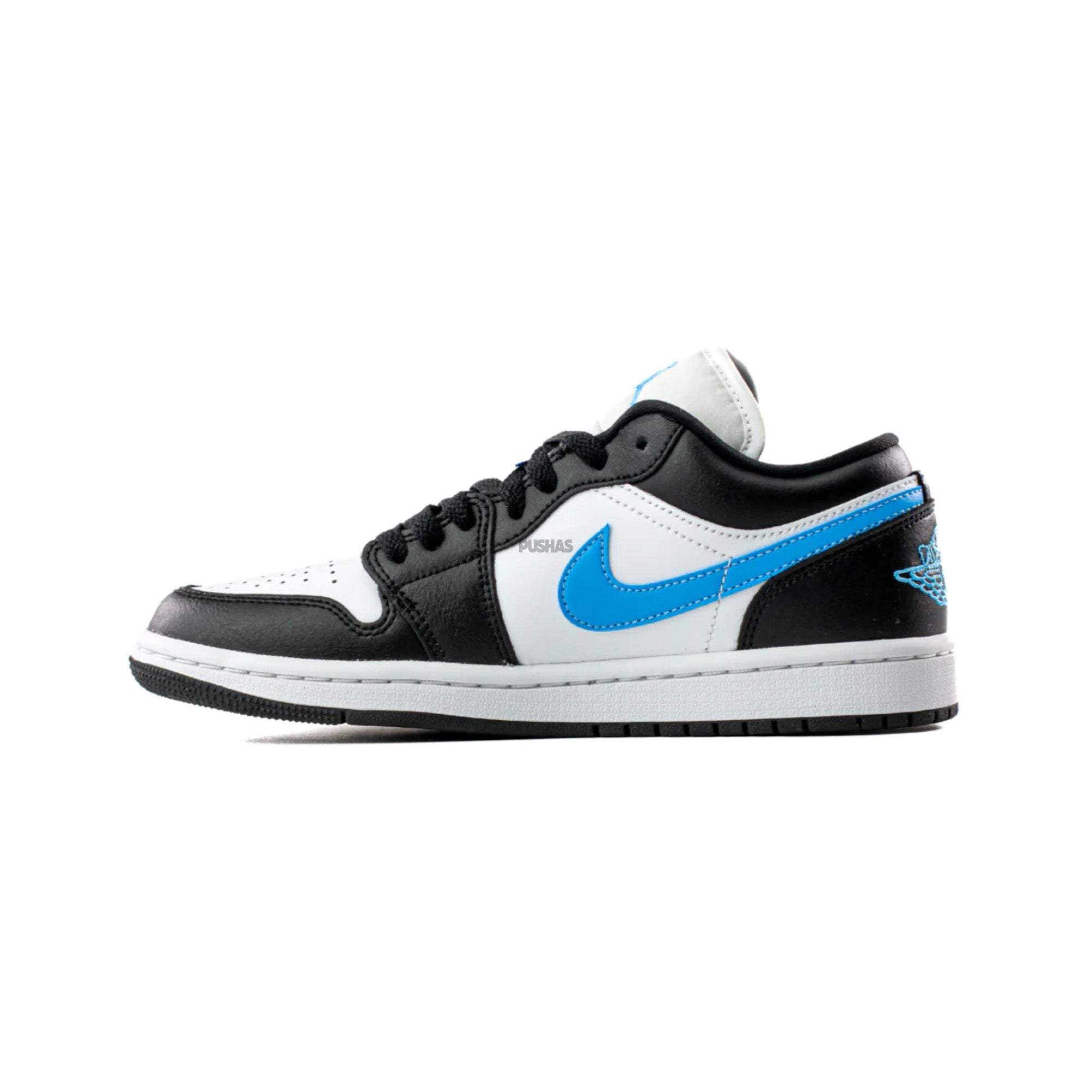 Air Jordan 1 Low 'Black University Blue White' W (2021) - Image 5