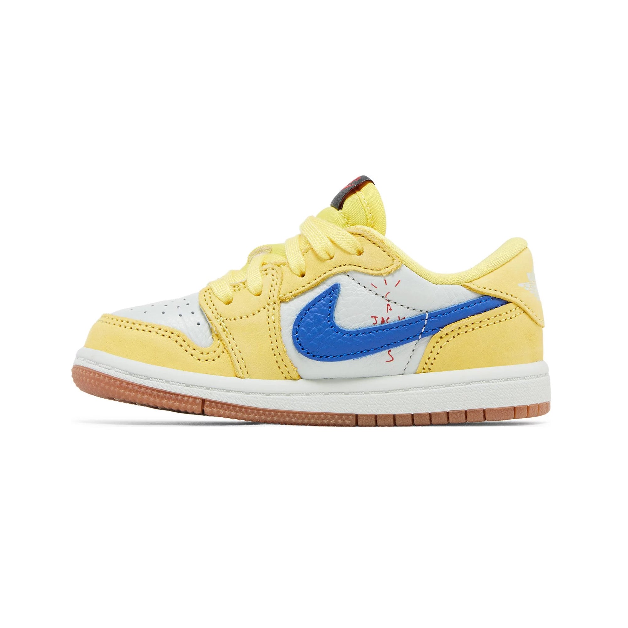 Air Jordan 1 Retro Low OG SP Travis Scott 'Canary' TD (2024) - Image 3
