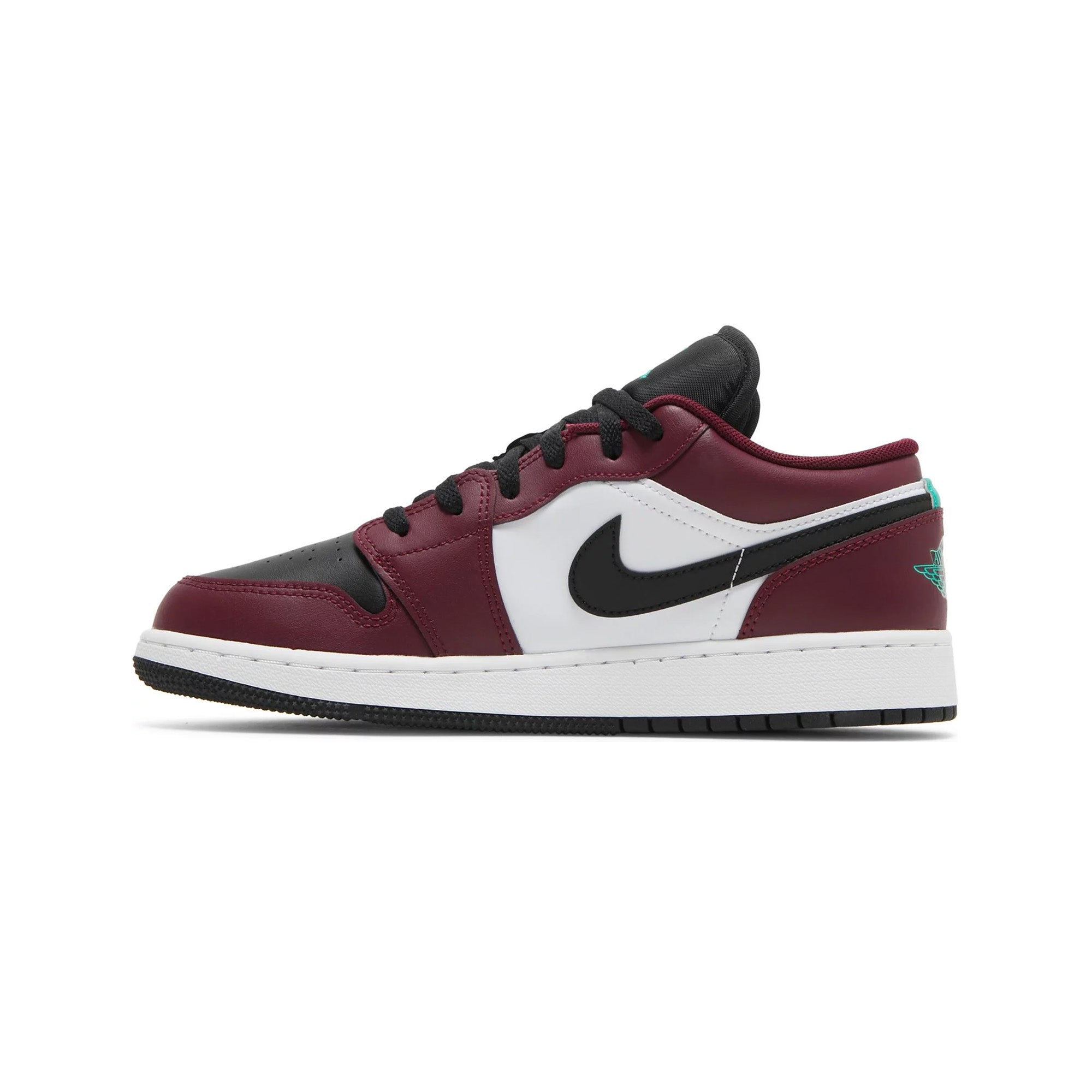 Air Jordan 1 Low SE 'Dark Beetroot Roma Green' GS (2021) - Image 3