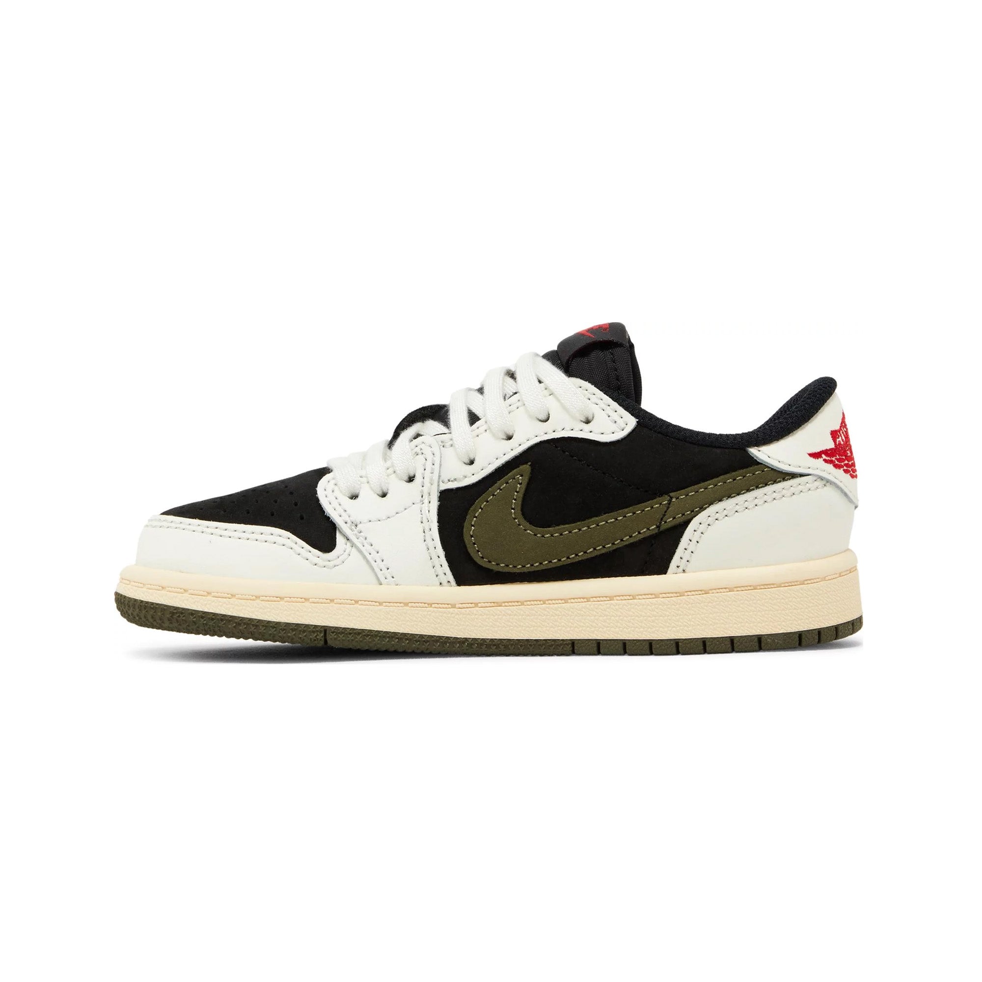 Air Jordan 1 Retro Low OG SP Travis Scott 'Olive' PS (2023) - Image 3