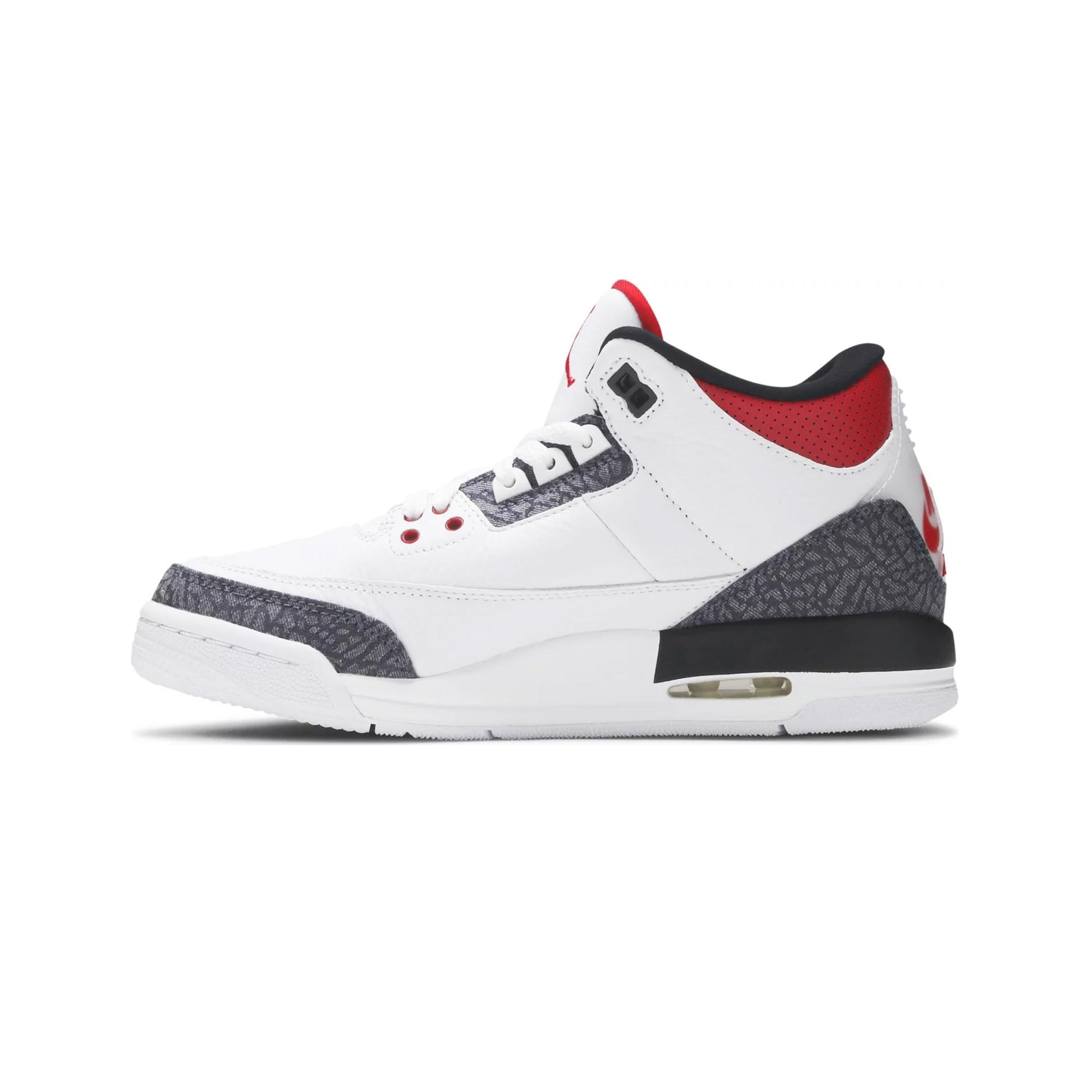 Air Jordan 3 Retro 'SE Fire Red Denim' GS (2020) - Image 3