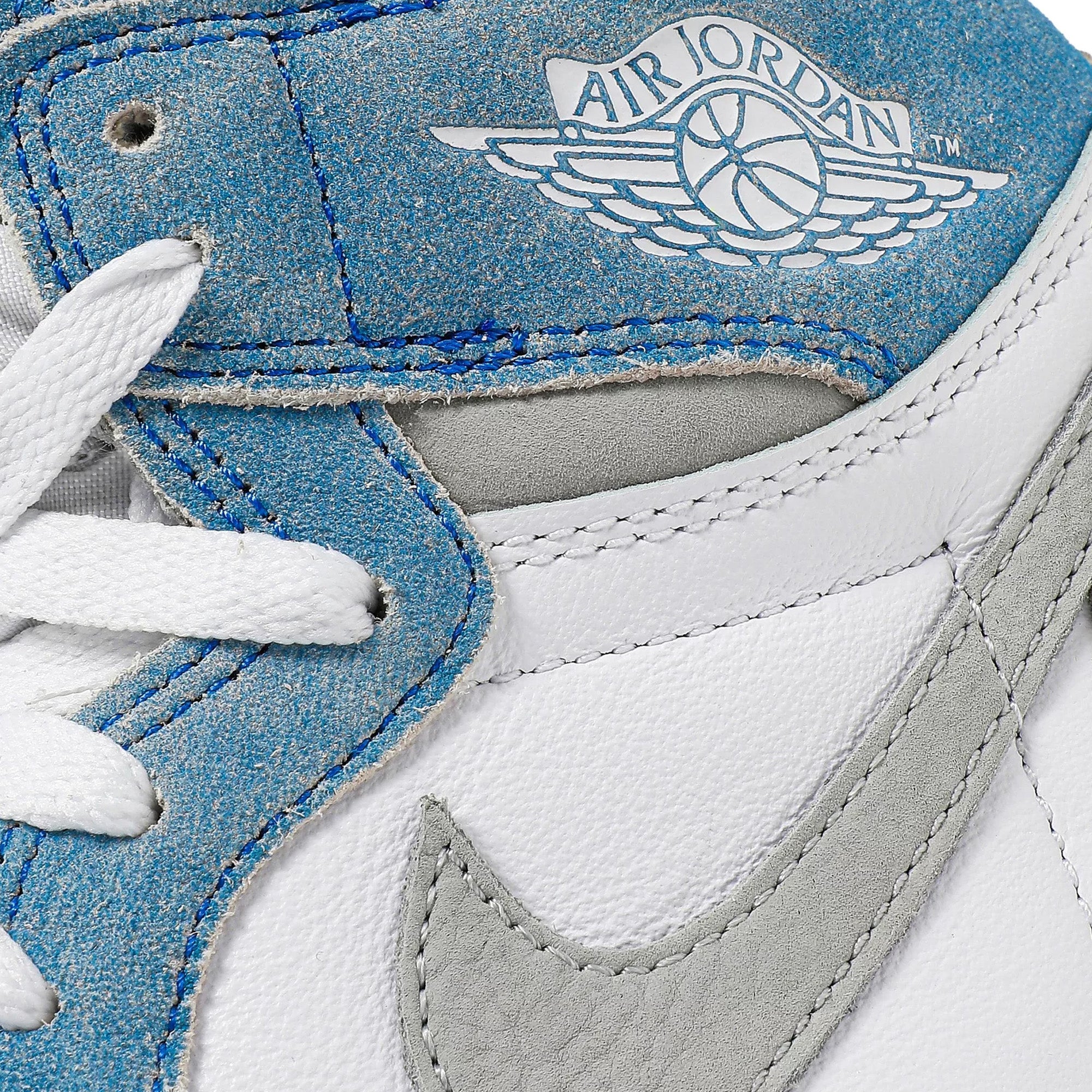 Air Jordan 1 Retro High 'Hyper Royal Smoke Grey' (2021) - Image 7