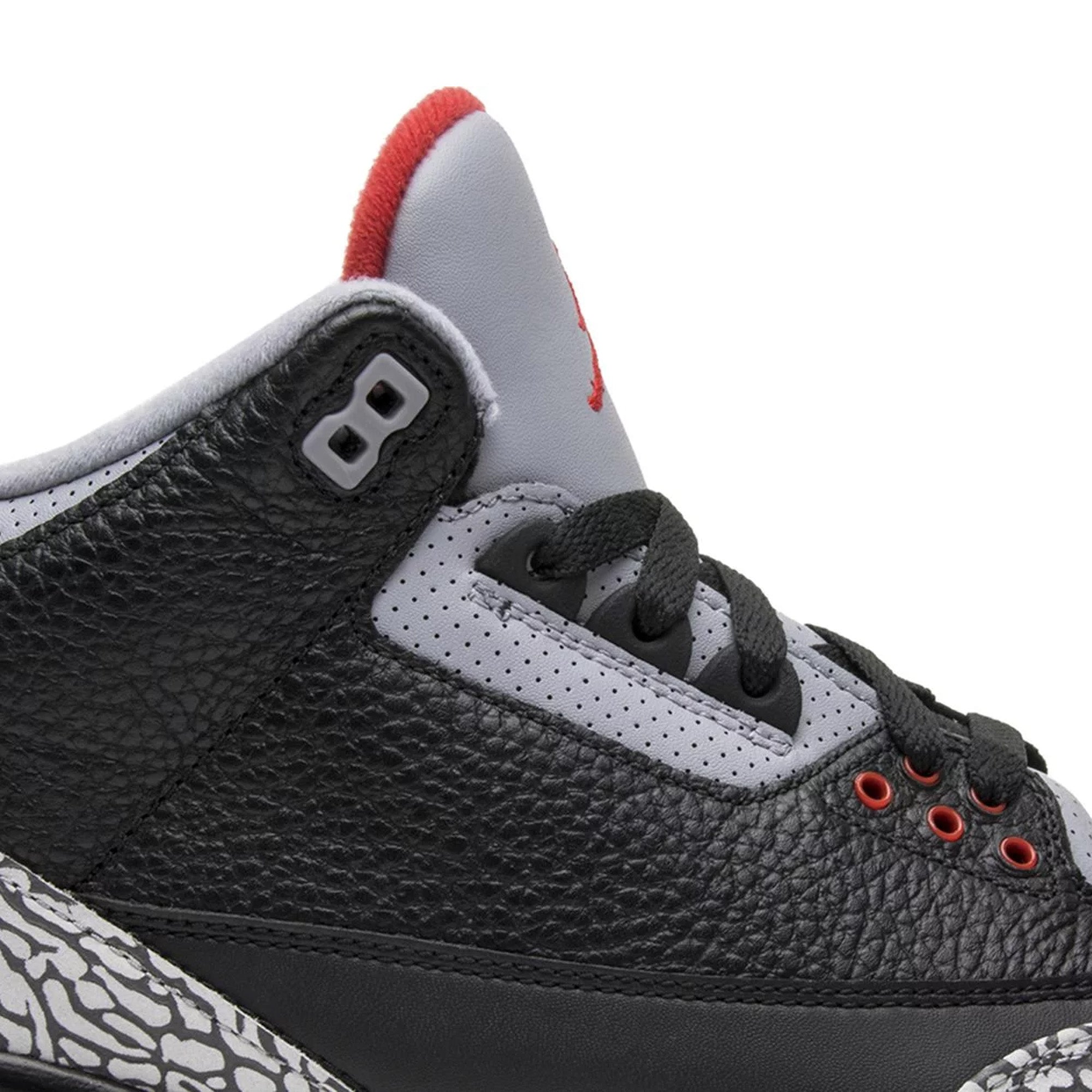 Air Jordan 3 Retro 'Cement' 2018 - Black (New) - Image 6