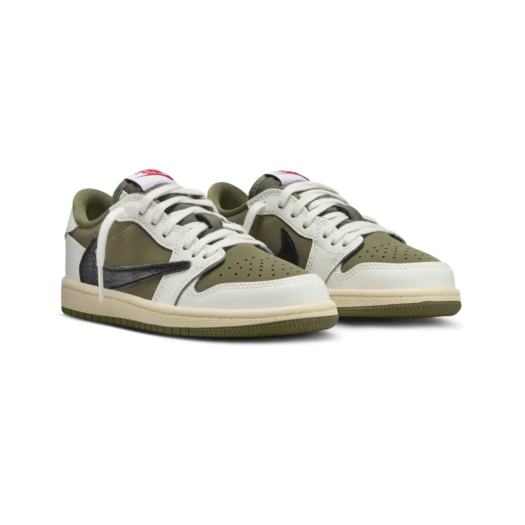 Air Jordan 1 Retro Low OG SP Travis Scott 'Medium Olive' PS (2024) - Image 2