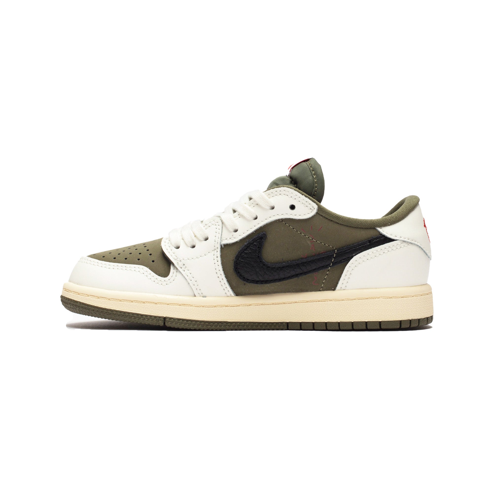 Air Jordan 1 Retro Low OG SP Travis Scott 'Medium Olive' PS (2024) - Image 3