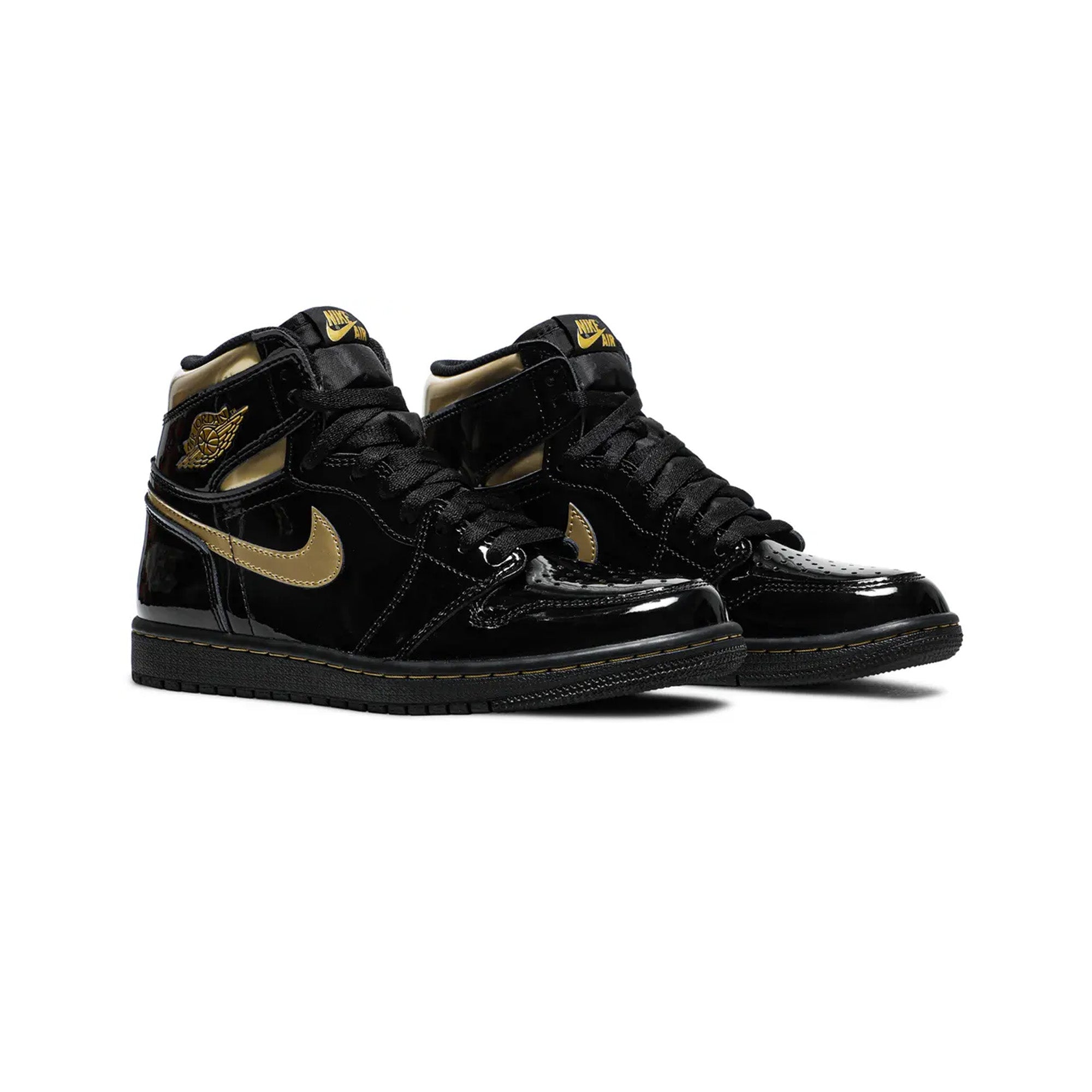Air Jordan 1 High 'Black Metallic Gold' - Image 2