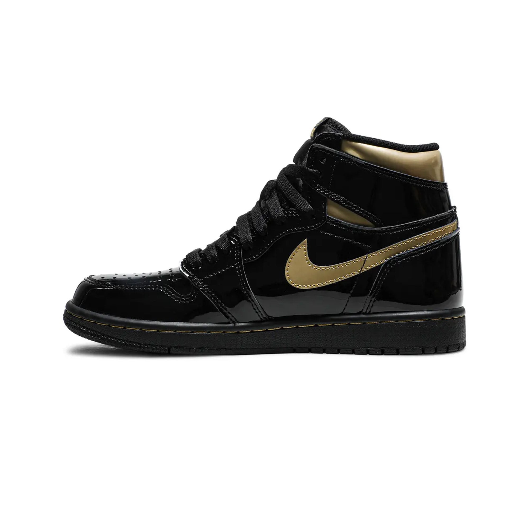 Air Jordan 1 High 'Black Metallic Gold' - Image 3