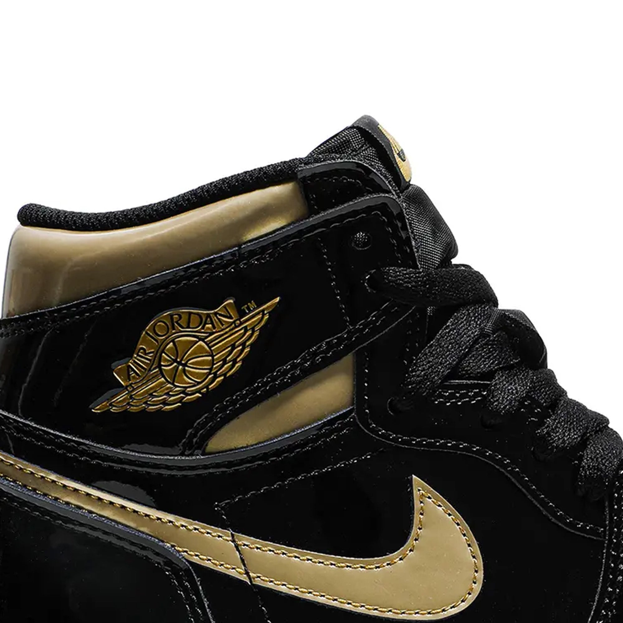 Air Jordan 1 High 'Black Metallic Gold' - Image 6