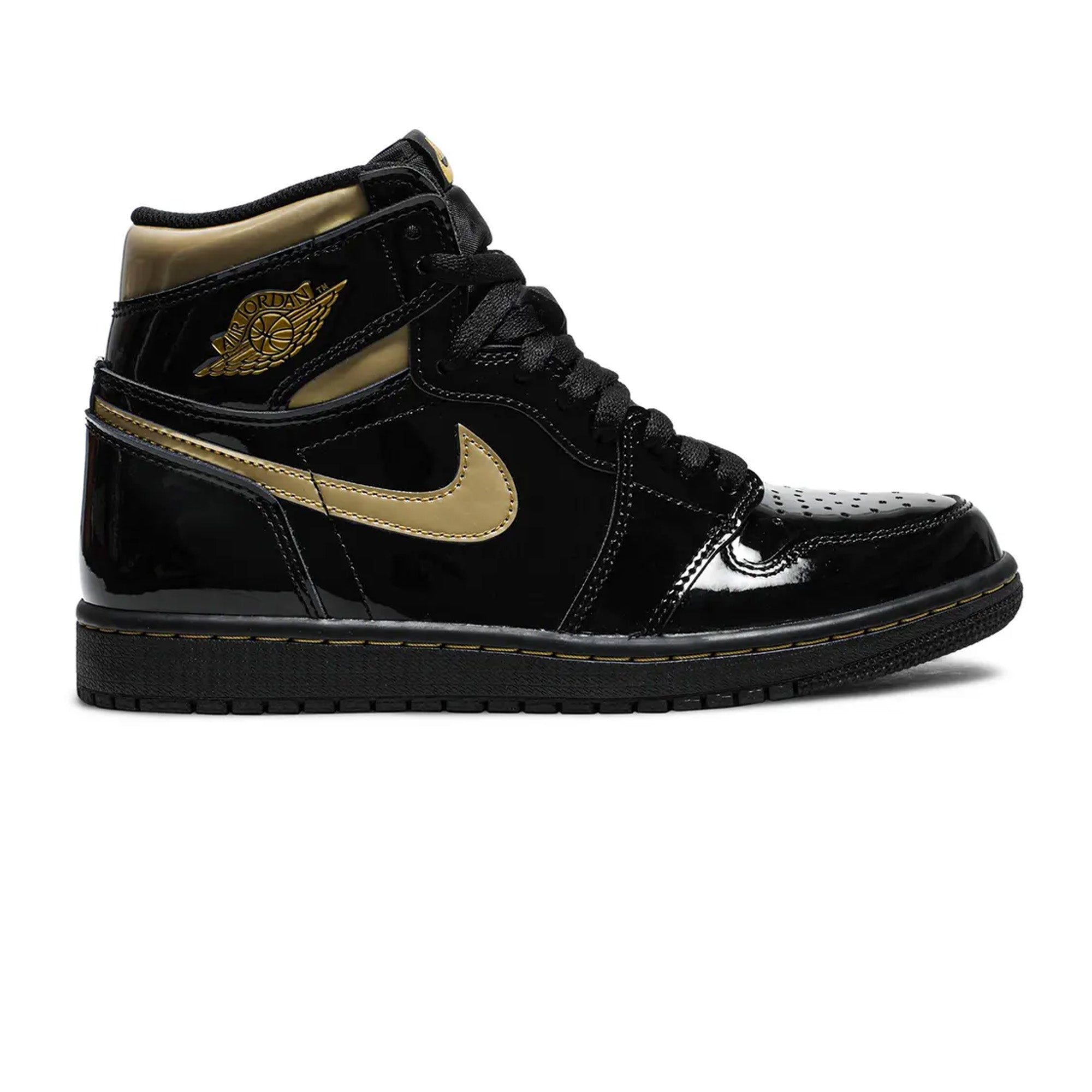 Air Jordan 1 High 'Black Metallic Gold'