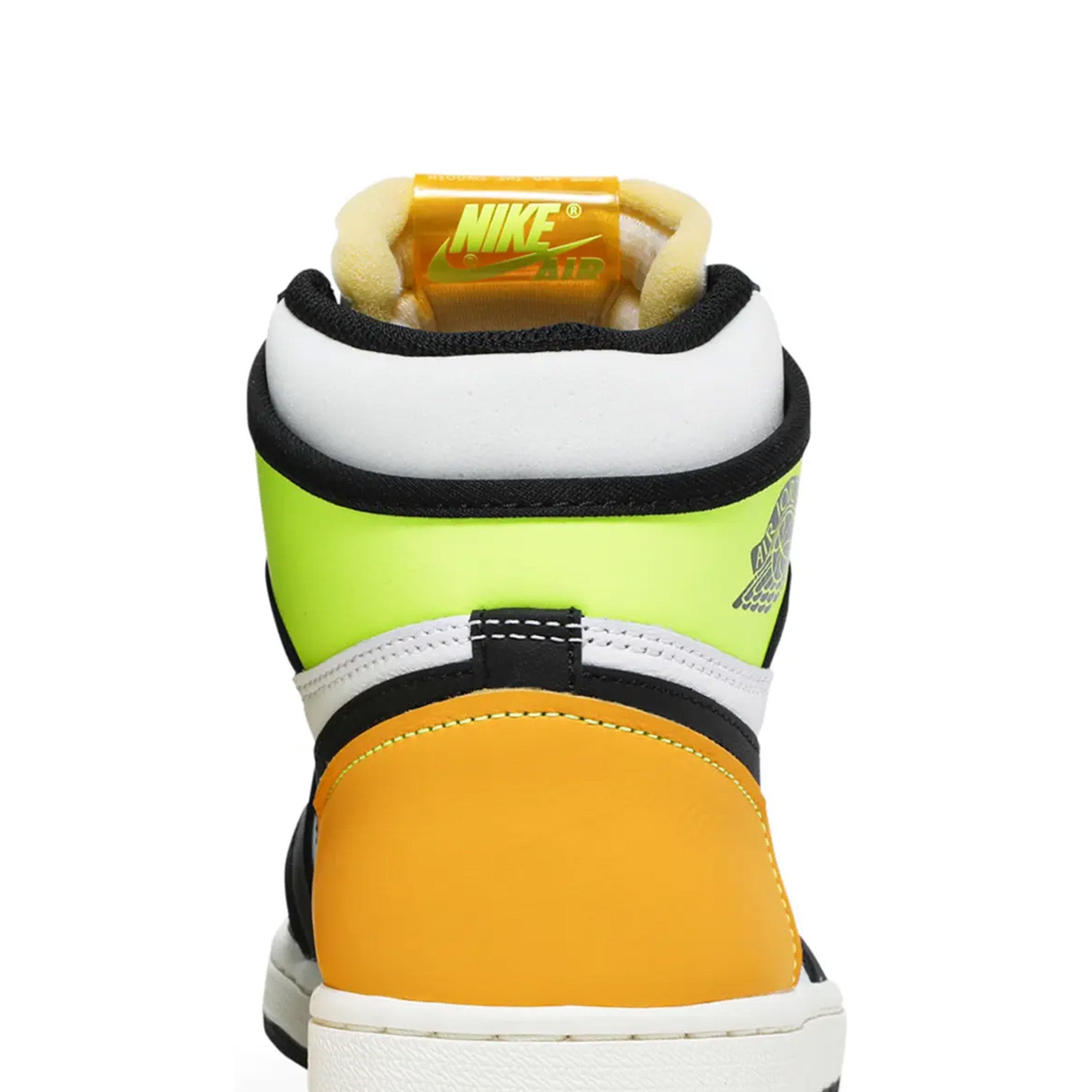 Air Jordan 1 Retro High 'White Black Volt University Gold' (2021) - Image 8