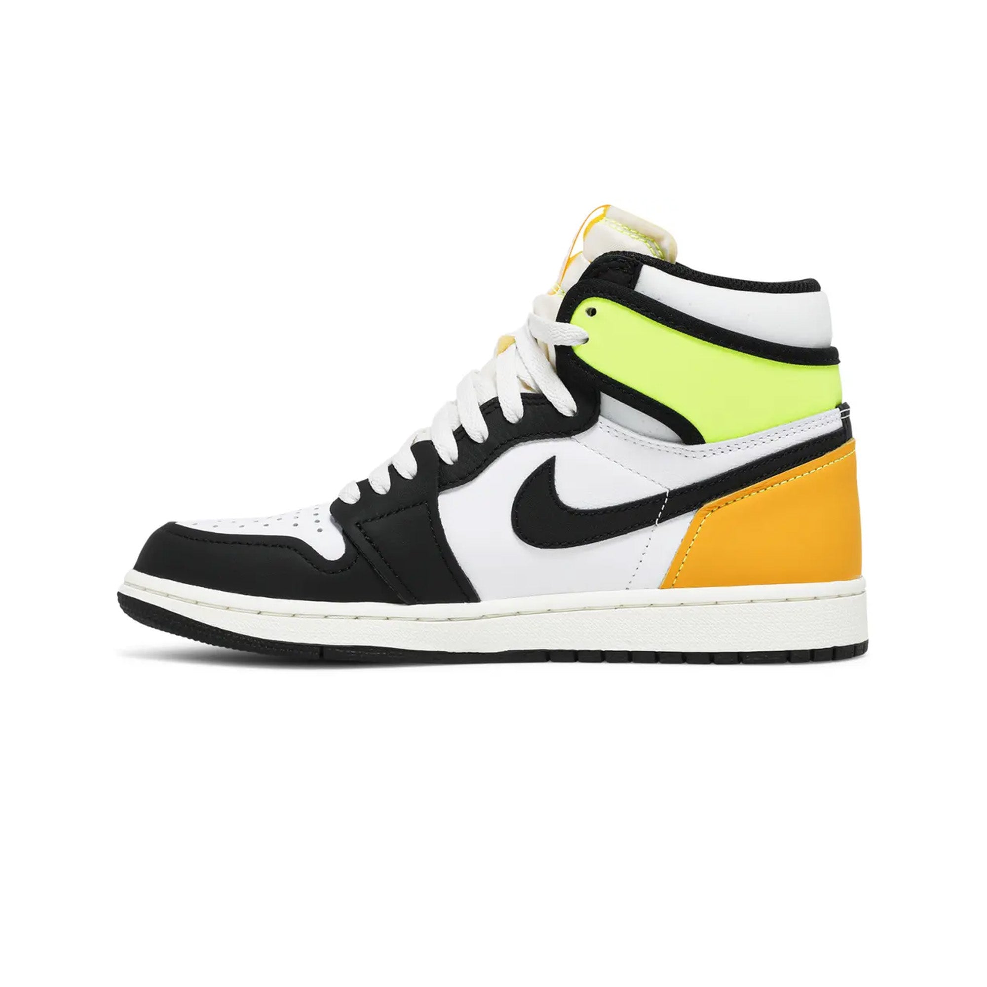 Air Jordan 1 Retro High 'White Black Volt University Gold' (2021) - Image 3