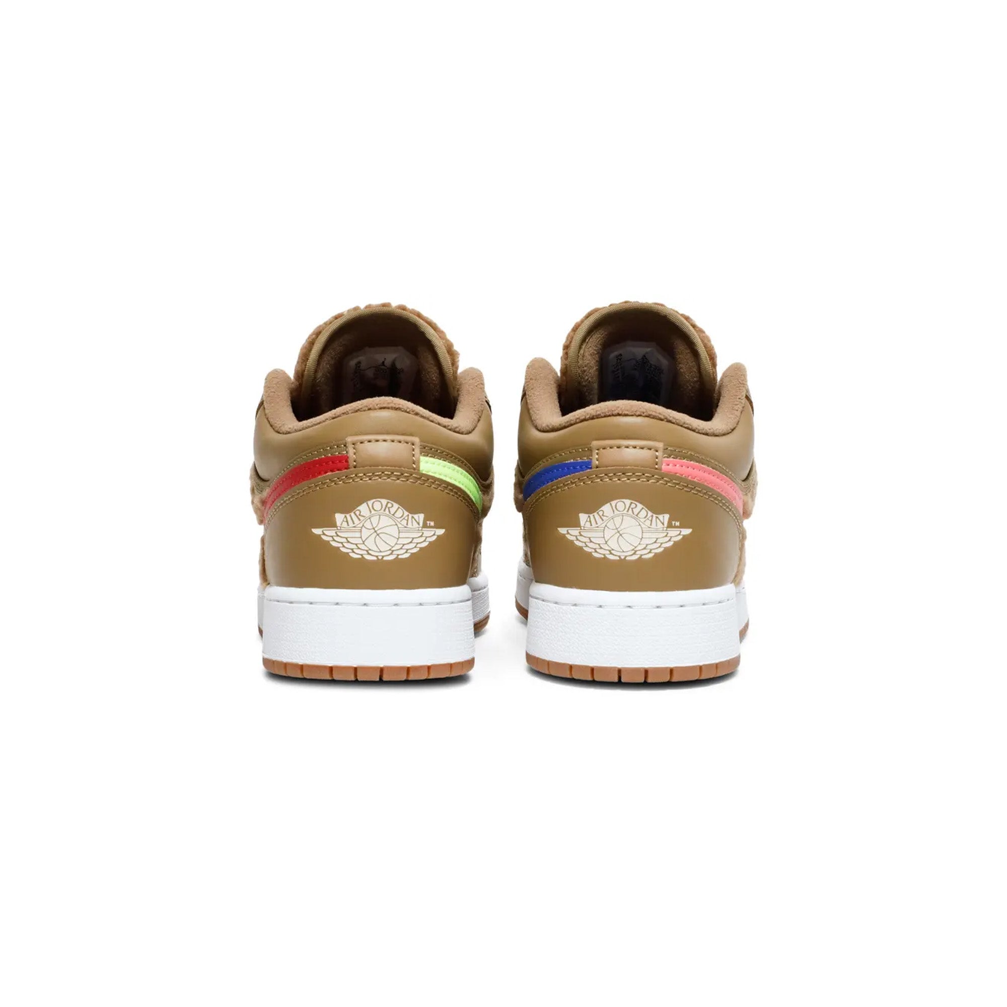 Air Jordan 1 Low Utility 'Teddy Bear' GS (2021) - Image 4
