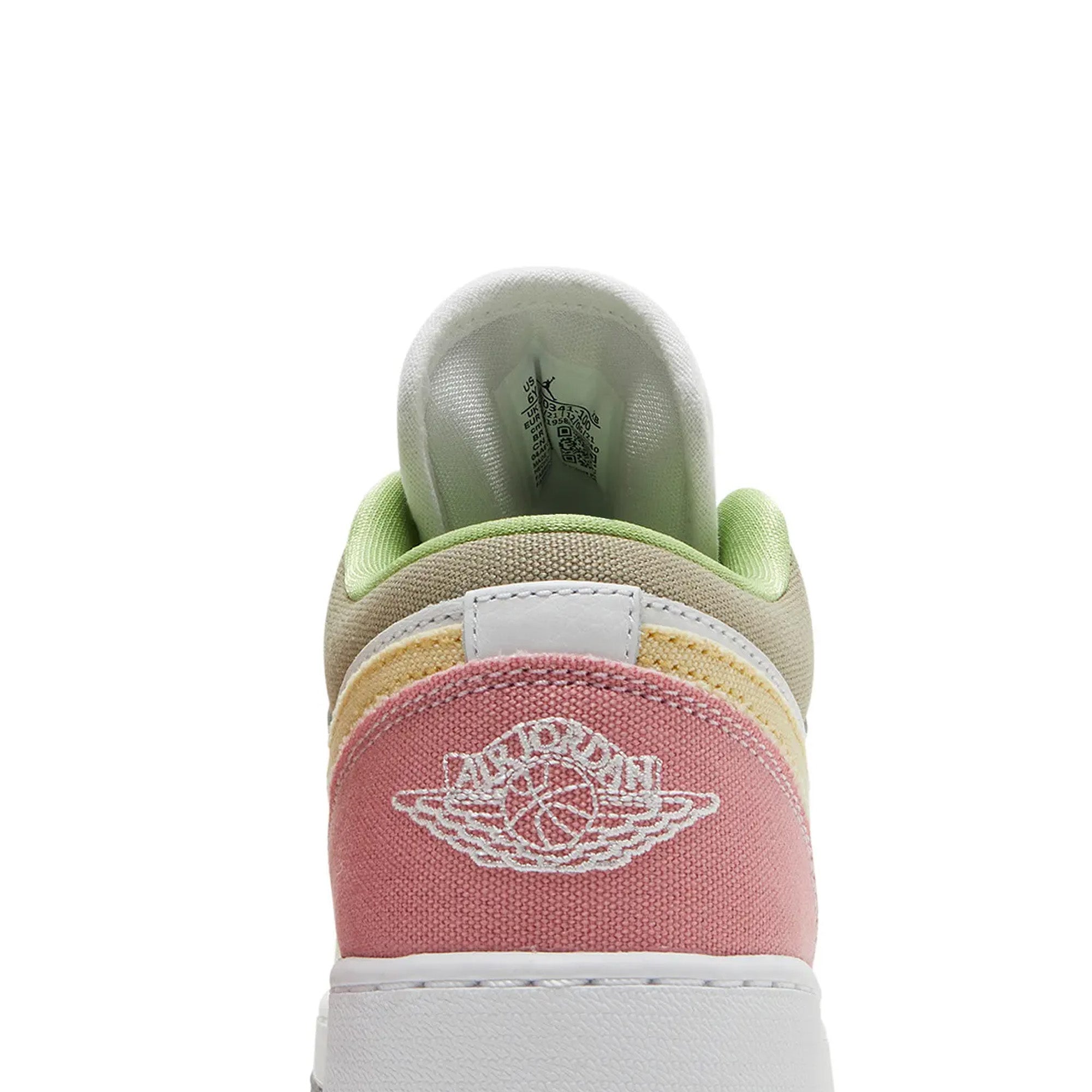 Air Jordan 1 Low 'Pastel Grind Vivid Green' GS (2021) - Image 7
