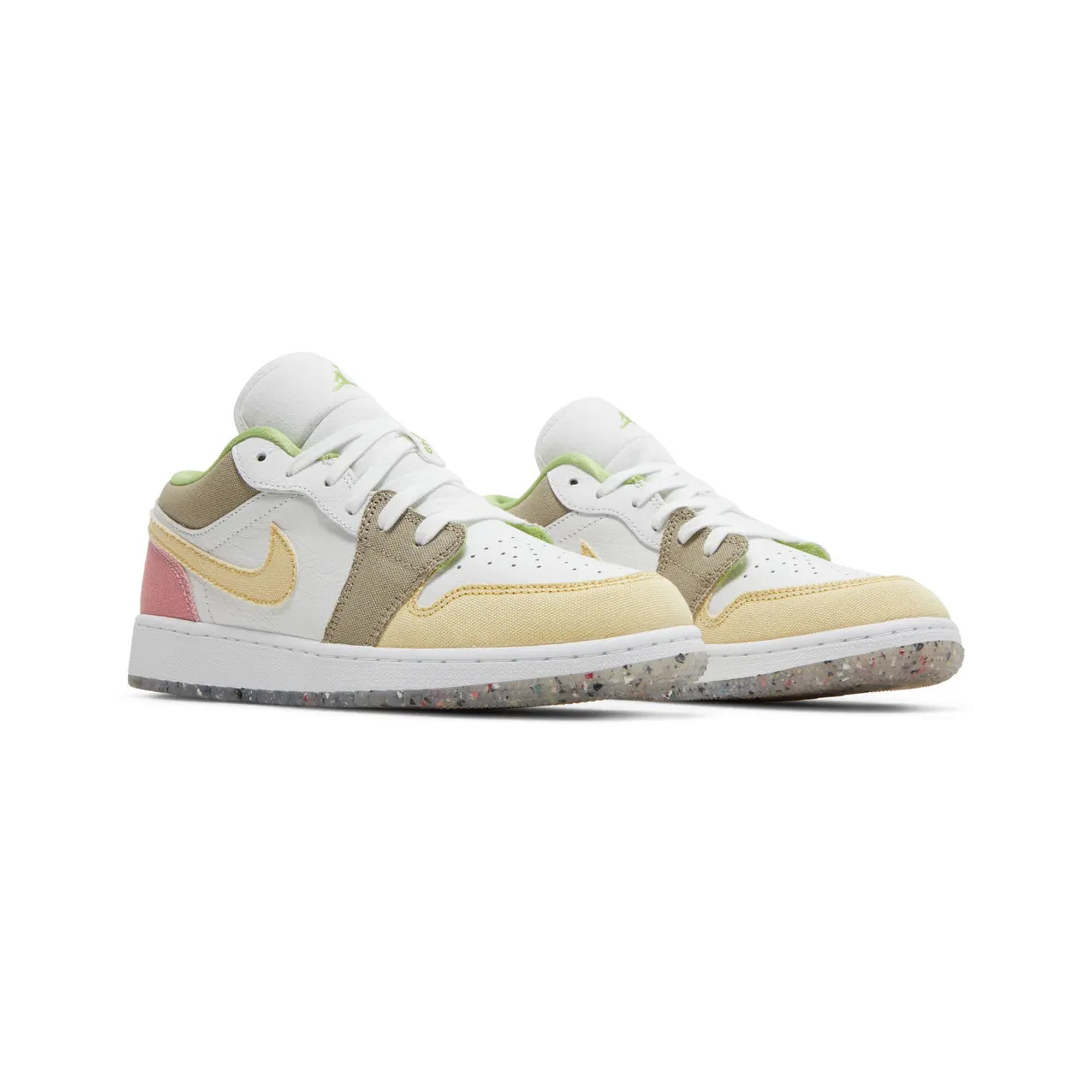 Air Jordan 1 Low 'Pastel Grind Vivid Green' GS (2021) - Image 2