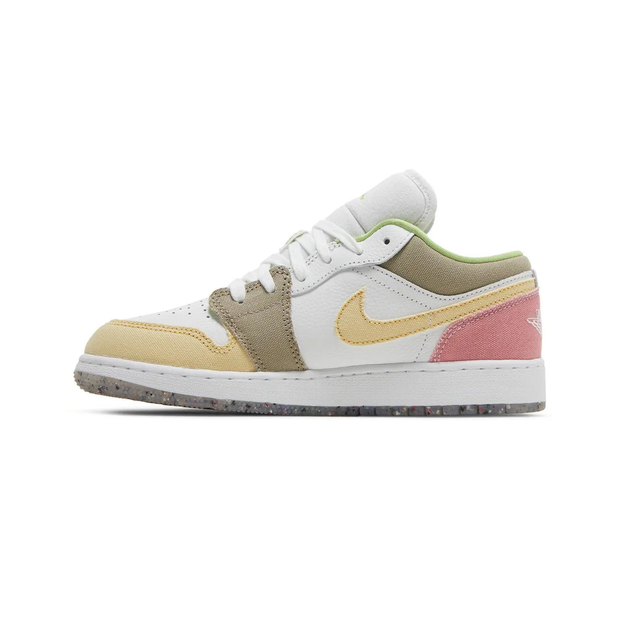Air Jordan 1 Low 'Pastel Grind Vivid Green' GS (2021) - Image 3