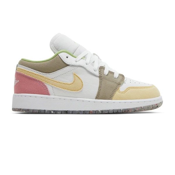 Air Jordan 1 Low 'Pastel Grind Vivid Green' GS (2021)