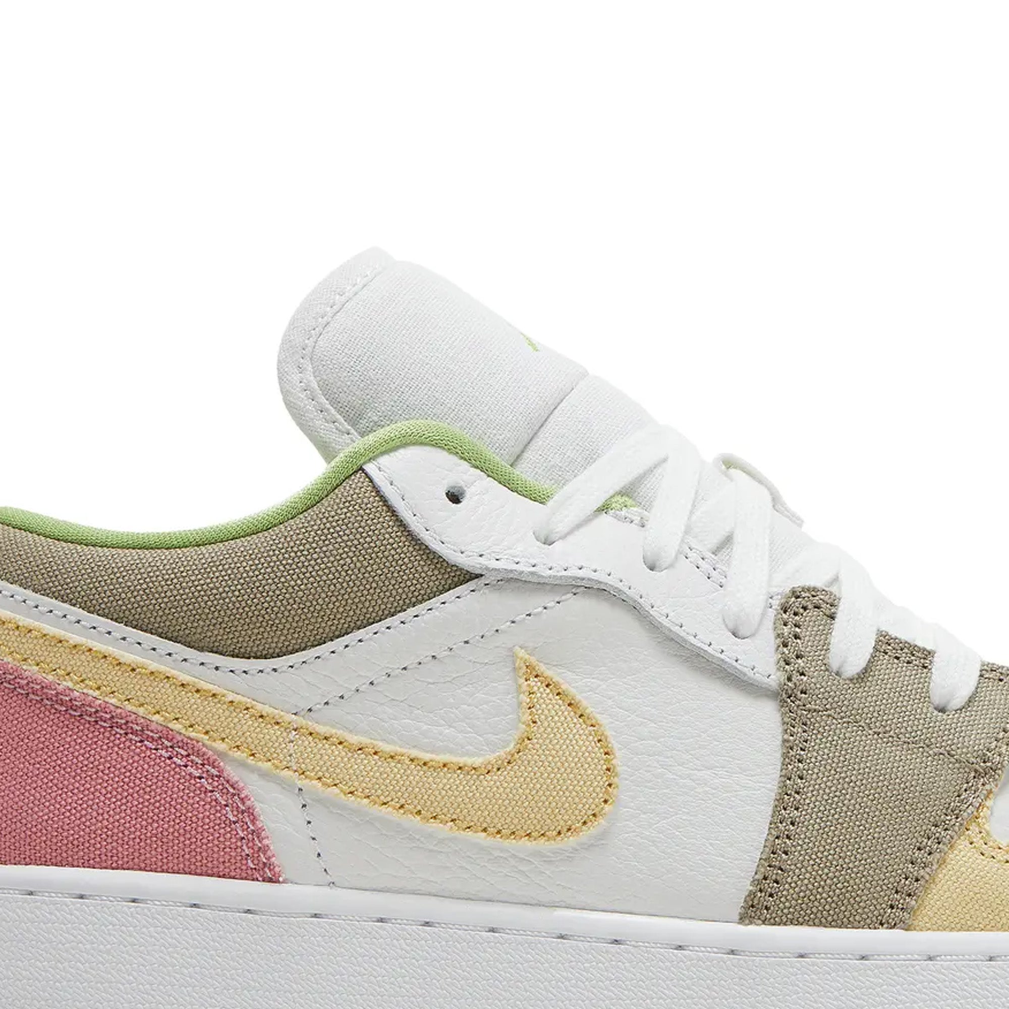 Air Jordan 1 Low 'Pastel Grind Vivid Green' GS (2021) - Image 6