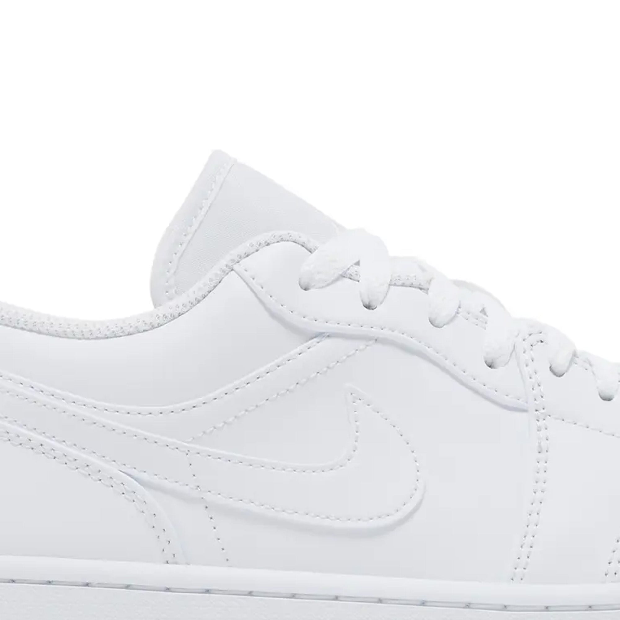 Air Jordan 1 Low 'Triple White' W (2021) - Image 6
