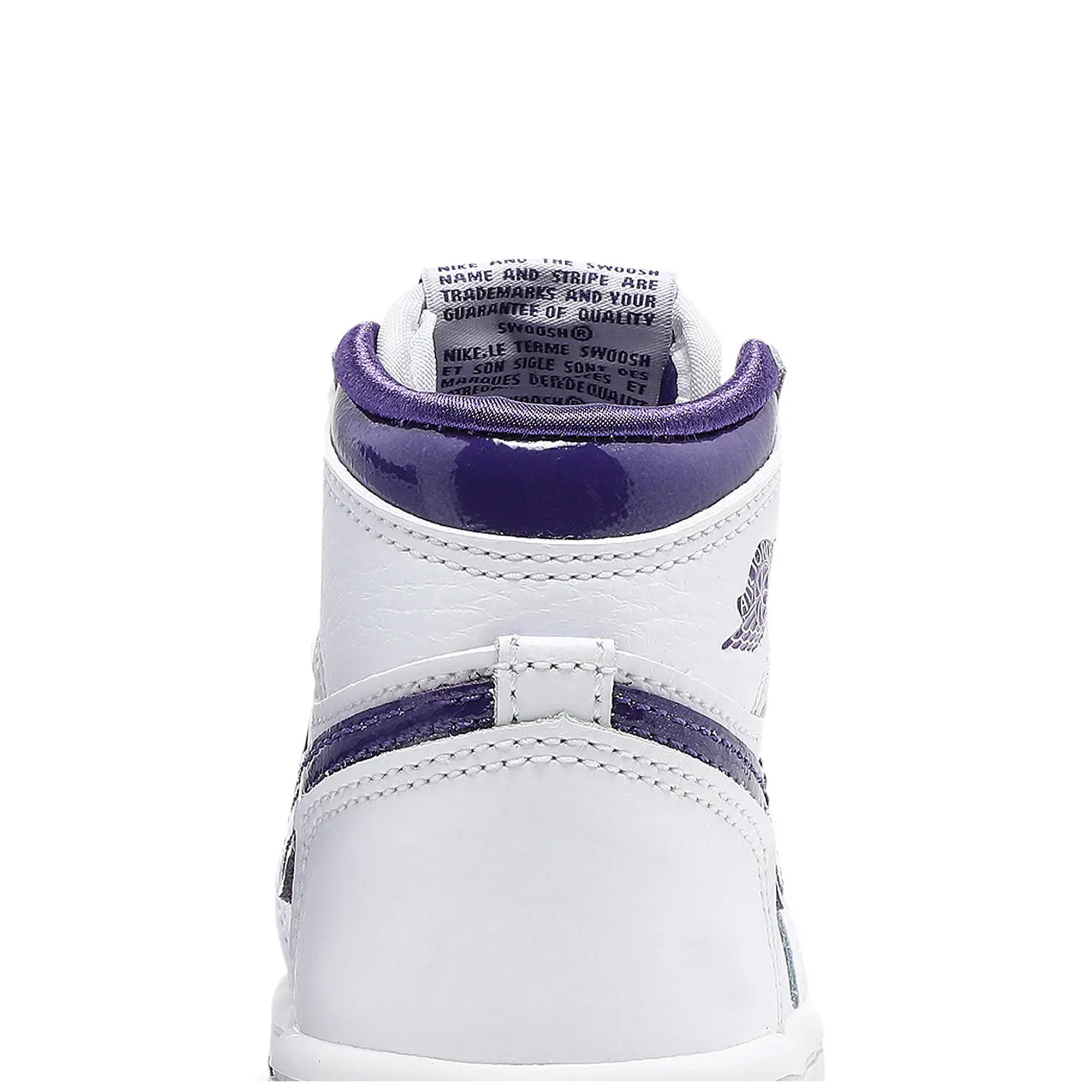 Air Jordan 1 Retro High 'Court Purple' TD (2021) - Image 7