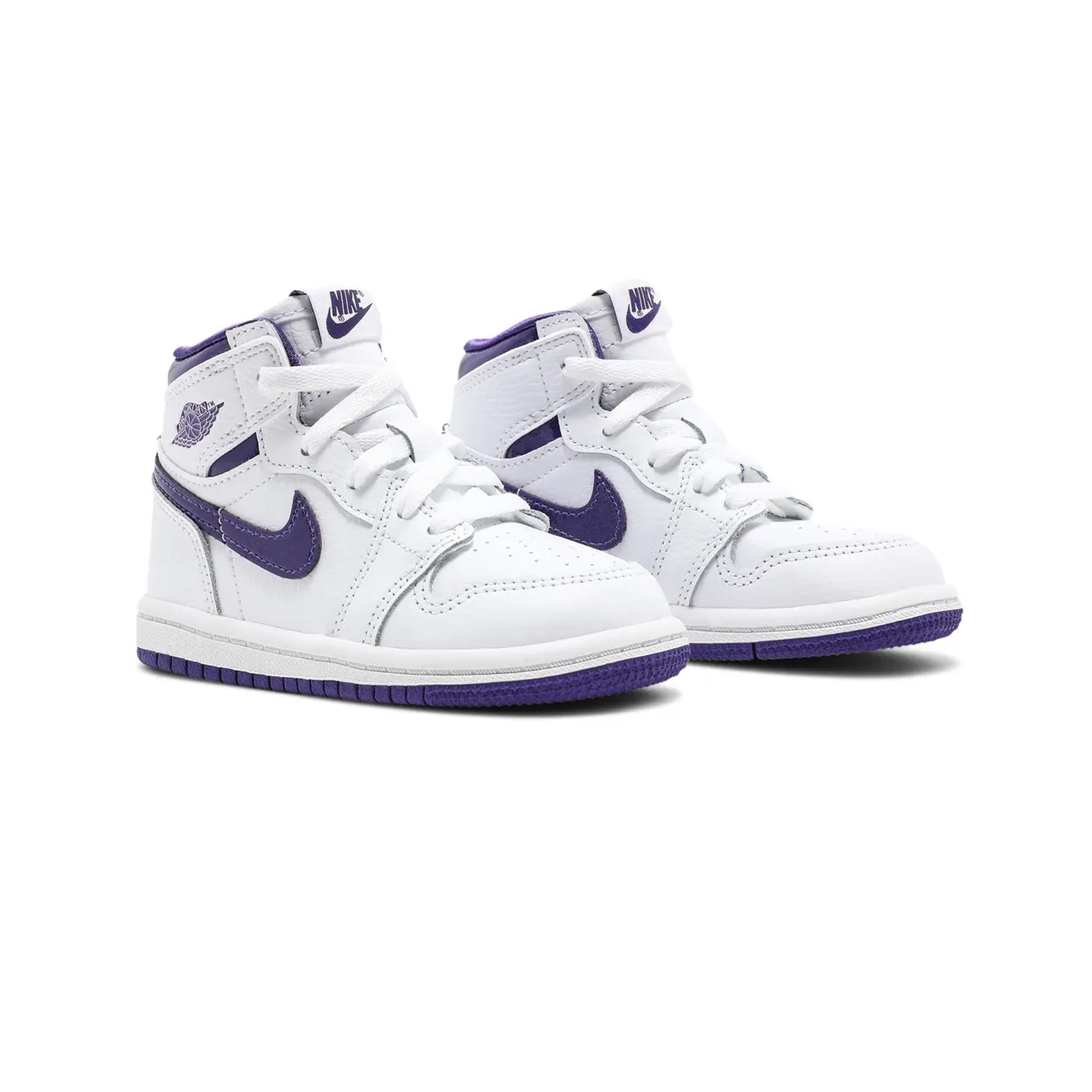 Air Jordan 1 Retro High 'Court Purple' TD (2021) - Image 2